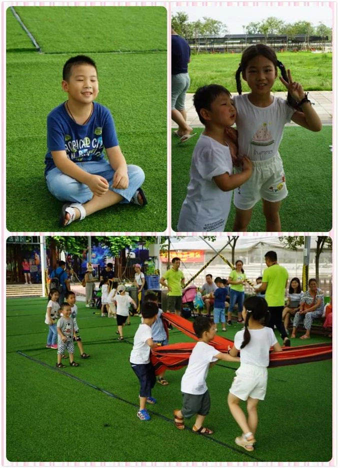 大汗淋漓的臉上，是比夏日的陽光還要燦爛的笑容